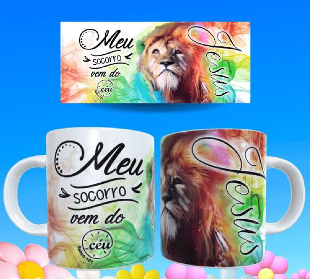 Imagem de Caneca gospel frases religiosas versículos bíblicos motivacionais 68