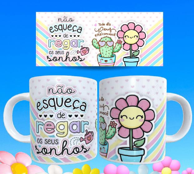 Imagem de Caneca gospel frases religiosas versículos bíblicos motivacionais 98