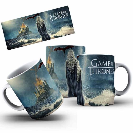 Imagem de Caneca GOT Daenerys Personalizada de Porcelana