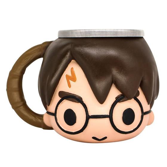 Imagem de Caneca Grande Harry Potter Xícara 250ml Zona Criativa C/ NF