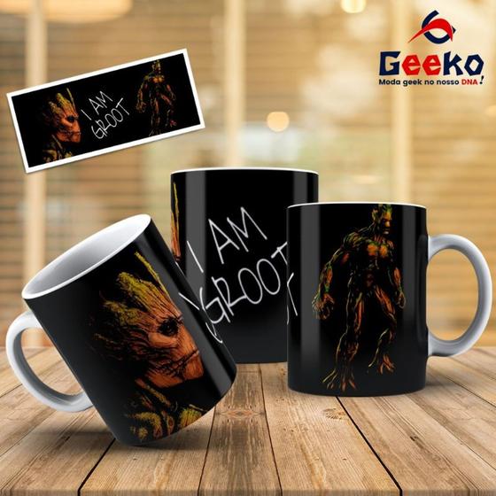 Imagem de Caneca Groot Eu sou Groot Geeko
