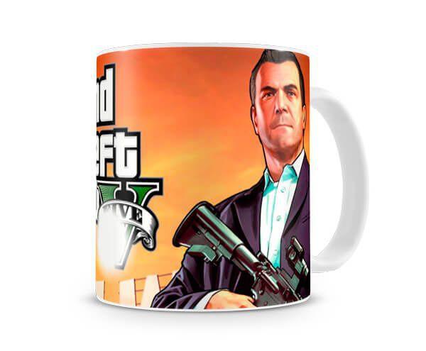 Imagem de Caneca GTA V Michael
