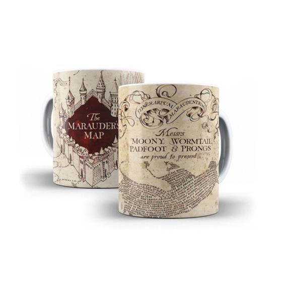 Imagem de Caneca Harry Potter Mapa Do Maroto - Cerâmica 325Ml