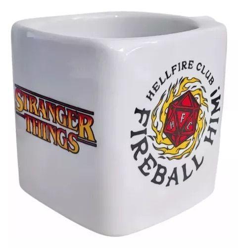 Imagem de Caneca Hellfire Clube Stranger Things - Quadrada 220 ML