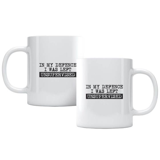 Imagem de Caneca I Was Left Unsupervised