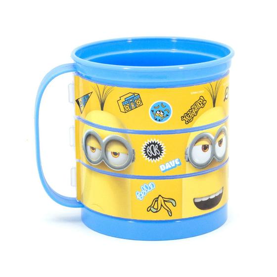 Imagem de Caneca Infantil Divertida 360ml Caneca Quebra-Cabeça Plasútil