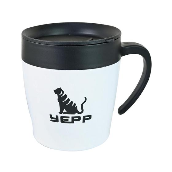 Imagem de Caneca isotérmica de aço inoxidavel com colher 300ml