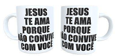 Imagem de Caneca Jesus Te Ama