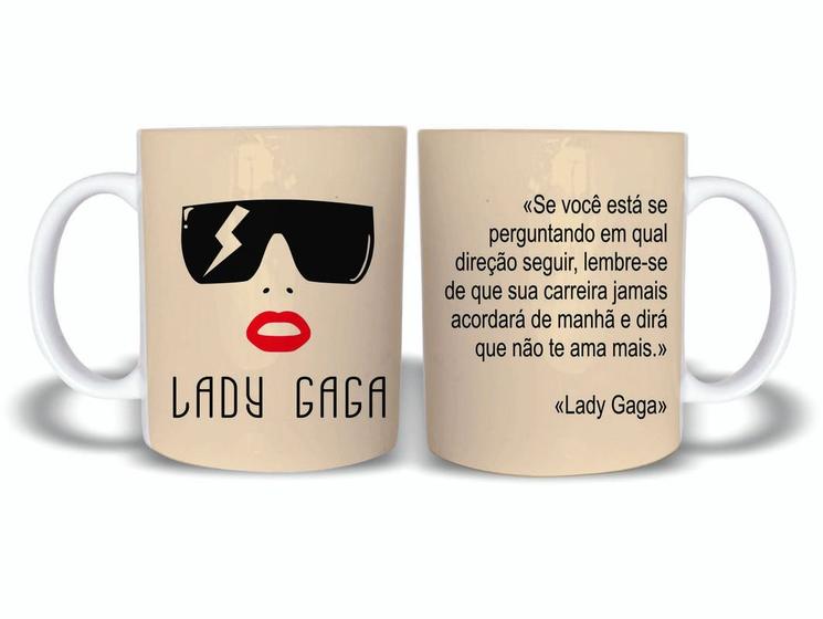 Imagem de Caneca Juntos E Shallow Now Lady Gaga de Plástico Rígido