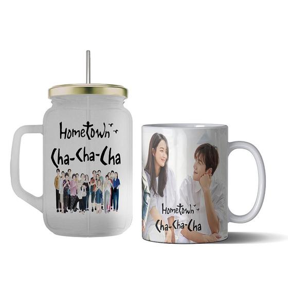 Imagem de Caneca Kit Dorama Homentawn Cha Cha Cha