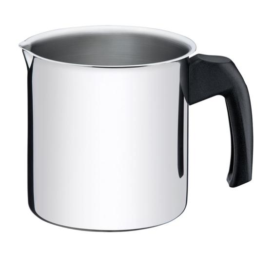 Imagem de Caneca Leiteira Fervedor Tramontina Indução Aço Inox 1,4 Litros C/ Baquelite