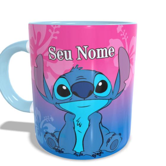 Imagem de Caneca Lilo Stitch Personalizada com nome