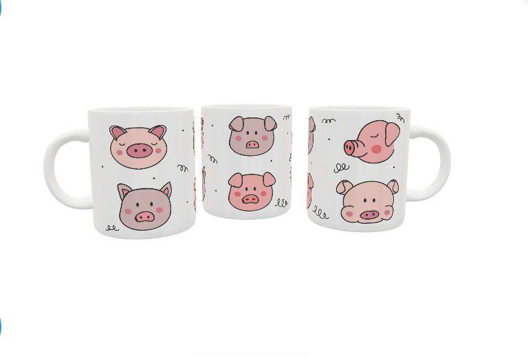 Imagem de Caneca Linda Porquinho Rosa 01 - Presente