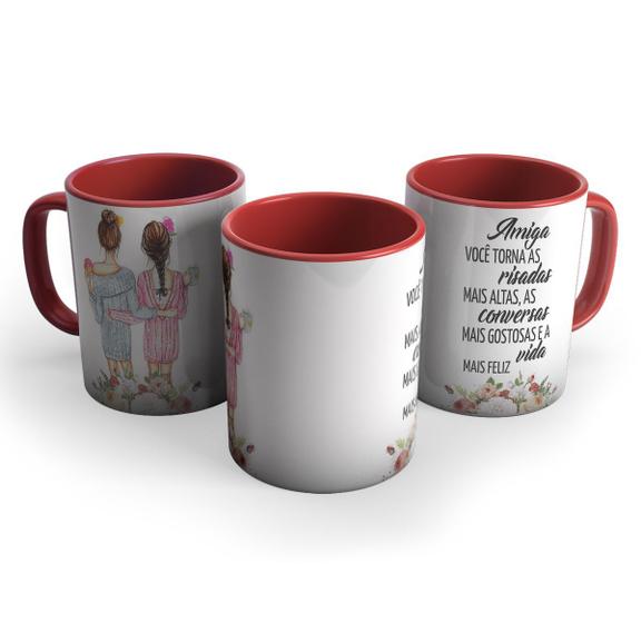 Imagem de Caneca Lindo Presente para Amiga Cerâmica 325ml