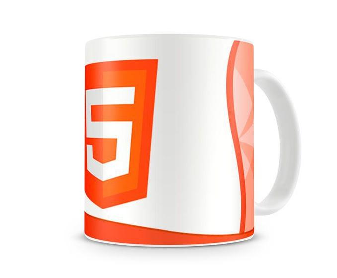 Imagem de Caneca Linguagem HTML5