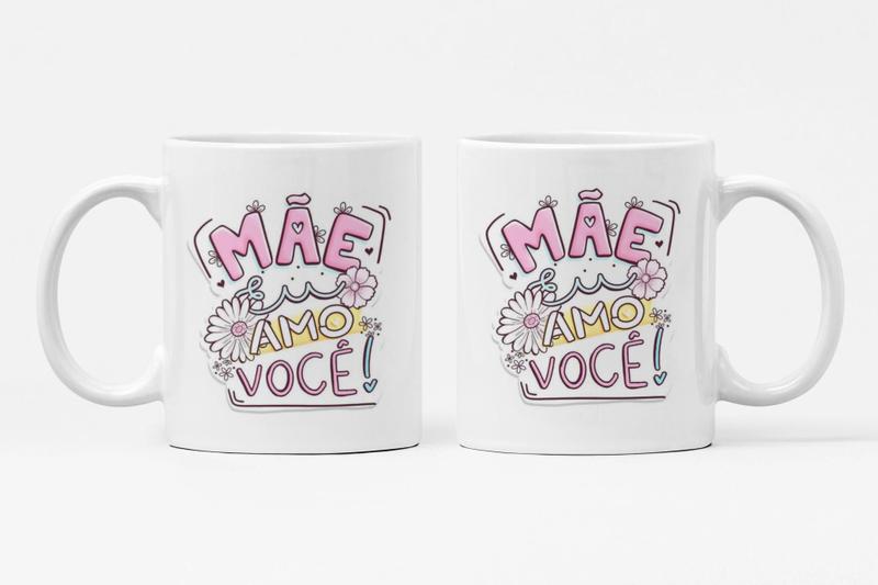 Imagem de Caneca Mãe Eu Amo Você