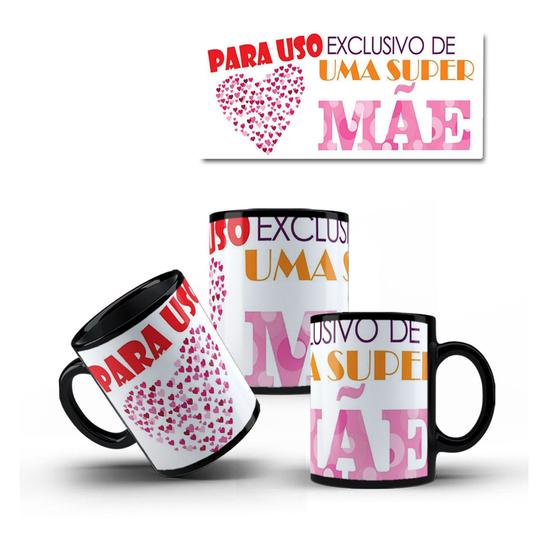 Imagem de Caneca Mãe ou Dia das Mães - Coração: CNC002 6625