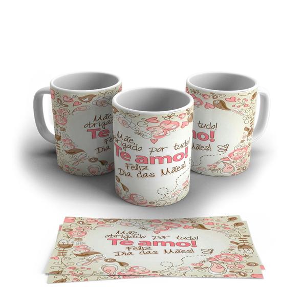 Imagem de Caneca Mãe ou Dia das Mães - Floral: CNC001 6742