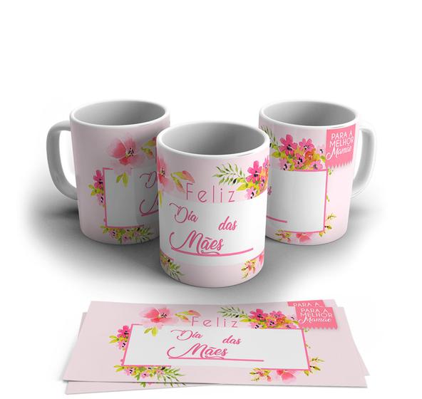 Imagem de Caneca Mãe ou Dia das Mães - Floral: CNC001 6950