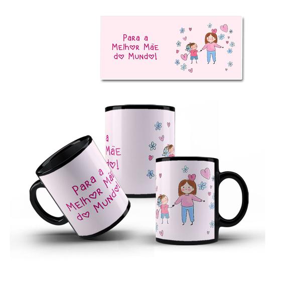 Imagem de Caneca Mãe ou Dia das Mães - Floral: CNC002 17569