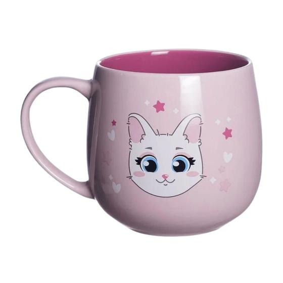 Imagem de Caneca Maggie Eu Amo Gatos Cerâmica 400ml