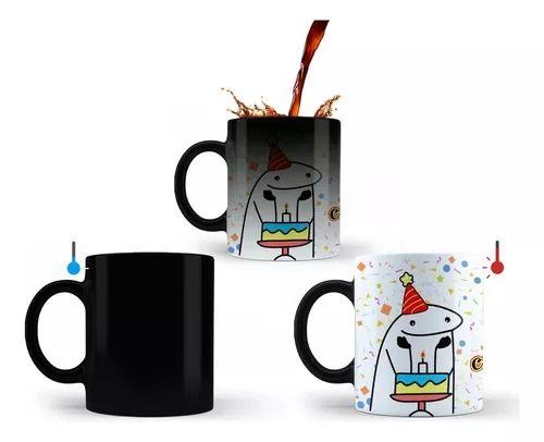 Imagem de Caneca Mágica Flork Meme Presente Feliz Aniversário