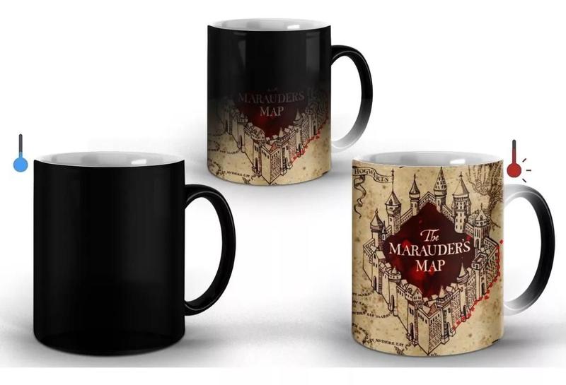 Imagem de Caneca Magica Harry Potter Mapa Do Maroto