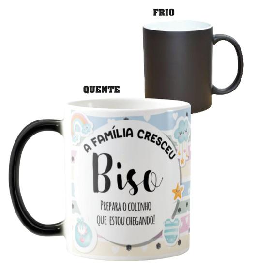 Imagem de Caneca Mágica Presente Especial para Revelar Gravidez Bisavô