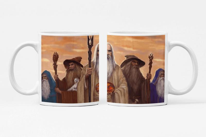 Caneca Magos de Senhor dos Anéis Modelo 1 Menor preço em Caneca Magos de Senhor dos Anéis Modelo 1