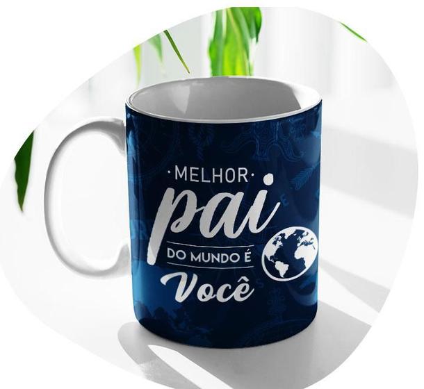 Imagem de Caneca Melhor Pai De Porcelana 330Ml