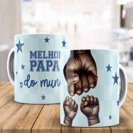 Imagem de Caneca Melhor Papai do Mundo Pai e Filho Atacado Kit 6un