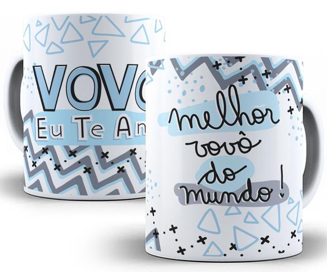 Imagem de Caneca melhor vovô do mundo presente dia dos avós