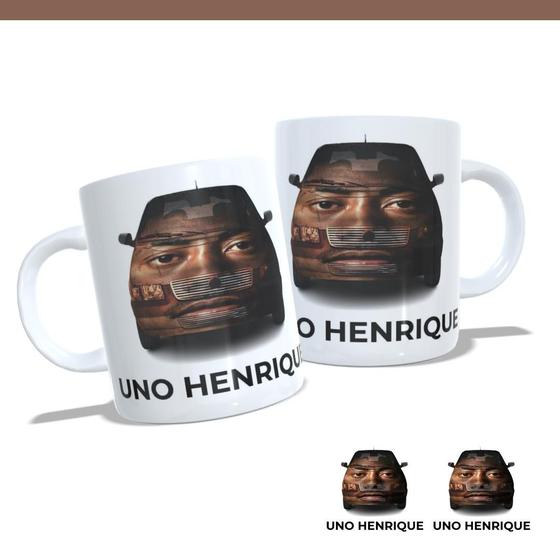 Imagem de Caneca Meme Personalizada - Uno Henrique : Oto patamar + Embalagem branca para presente