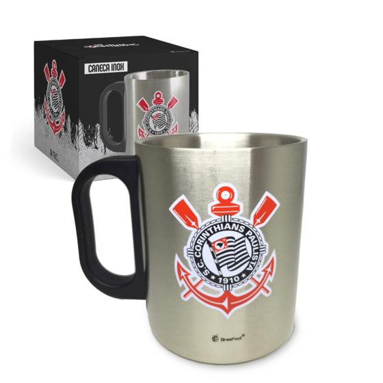 Imagem de CANECA METAL INOX - CORINTHIANS 250ml