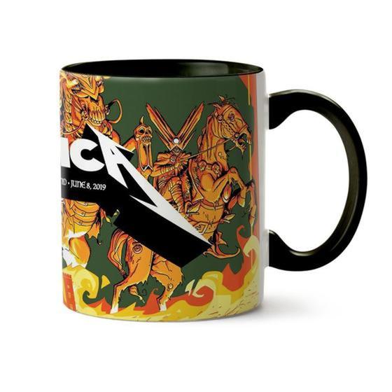 Imagem de Caneca Metallica Logo 02 - Preto