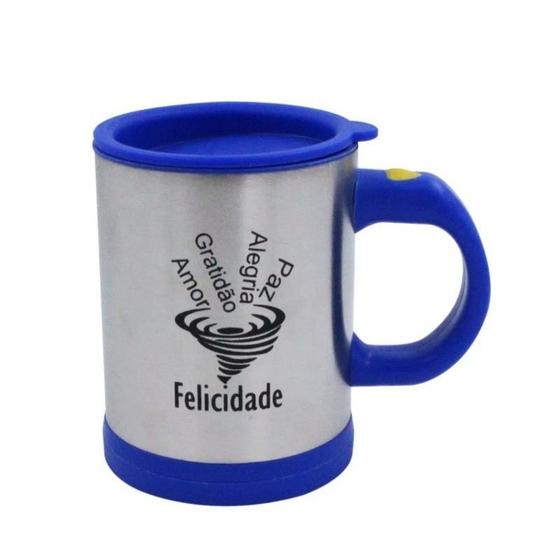 Imagem de Caneca Mix Misturadora Em Inox Com Alça 350ML GDR0825