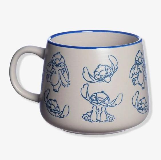 Imagem de Caneca Moma em Cerâmica Stitch 500ml - Zona Criativa