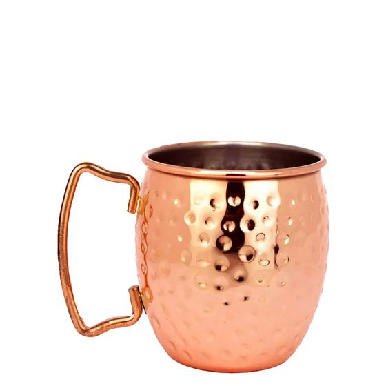 Imagem de Caneca Moscow Mule Martelada em Inox 420ml