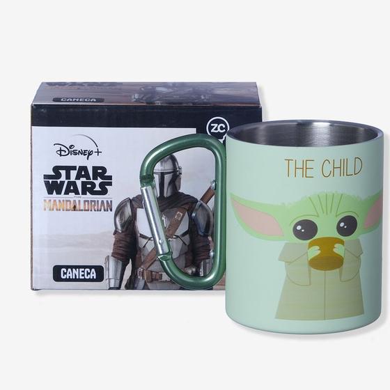 Imagem de Caneca mosquetão baby yoda - the mandalorian