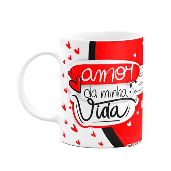 Imagem de Caneca Namorados - Amor da minha vida!