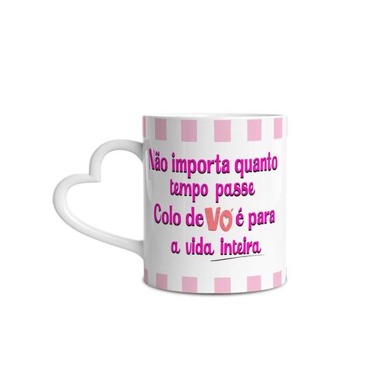 Imagem de Caneca Não Importa Quanto Tempo Passe Colo De Vó