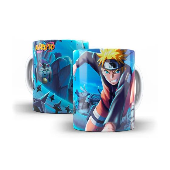 Imagem de Caneca Naruto Uzumaki Cat Blue 325Ml - 10494