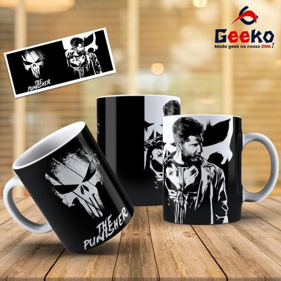 Imagem de Caneca O Justiceiro The Punisher Geeko