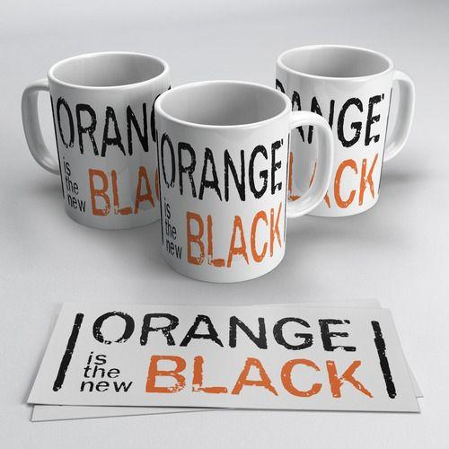 Imagem de Caneca Orange Is The New Black Series Prisão Prision Logo