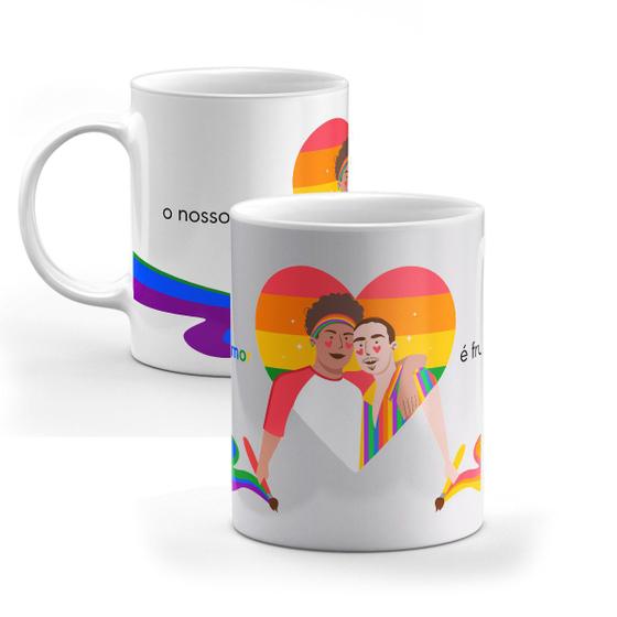 Imagem de Caneca Orgulho LGBTQIA+ "Bandeira Gay" - Personalizada