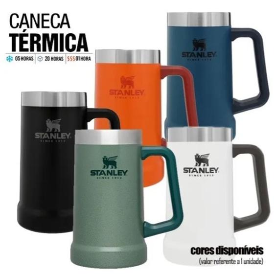 Caneca Original Stanley Cerveja Térmica Chopp 709ml Com Nf NA CAIXA ! Menor preço em Caneca Original Stanley Cerveja Térmica Chopp 709ml Com Nf NA CAIXA !
