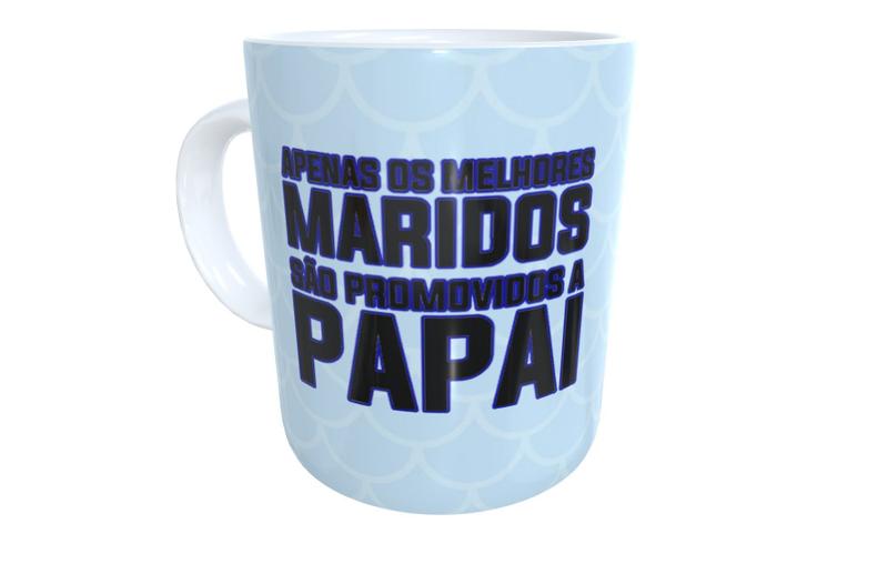 Imagem de Caneca os melhores maridos são promovidos a papai presente