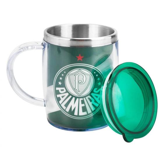 Imagem de Caneca Palmeiras Térmica 450 Ml - Qh002G-3