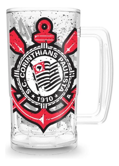 Imagem de Caneca para Chopp do Corinthians Timão 700ml Resistente Oficial Time