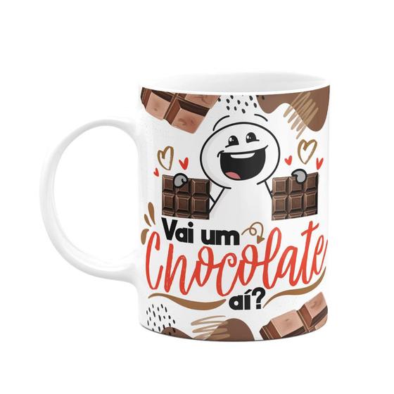 Imagem de Caneca Páscoa Divertida - Vai um chocolate ai